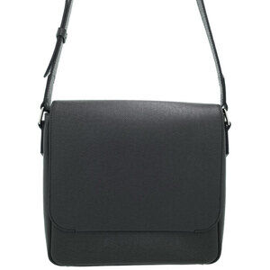 Louis Vuitton Taiga Black Leather Roman NM Shoulder Bag